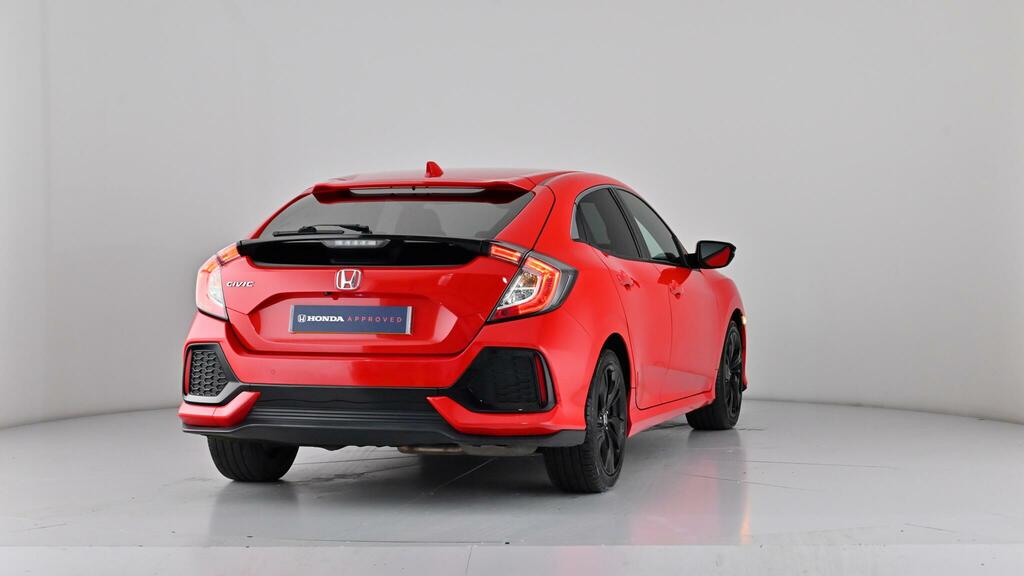 Honda Civic Hatchback Red #63