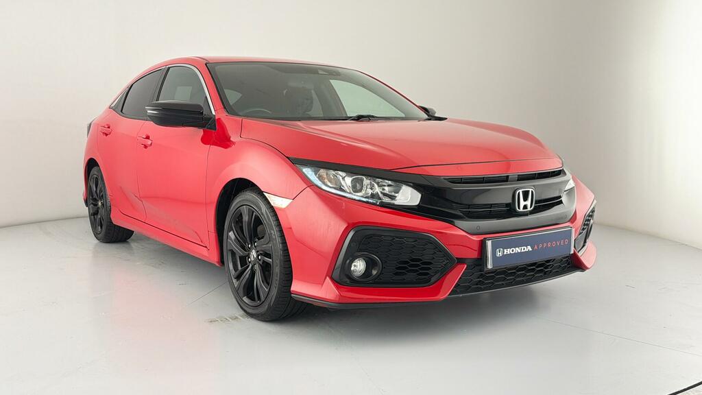 Honda Civic Hatchback Red #23