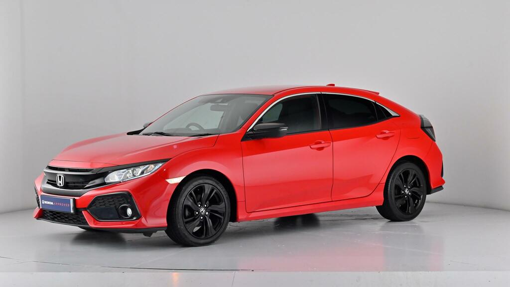 Honda Civic Hatchback Red #48