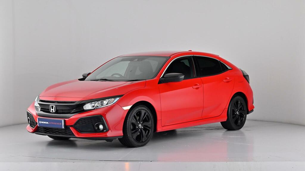 Honda Civic Hatchback Red #47