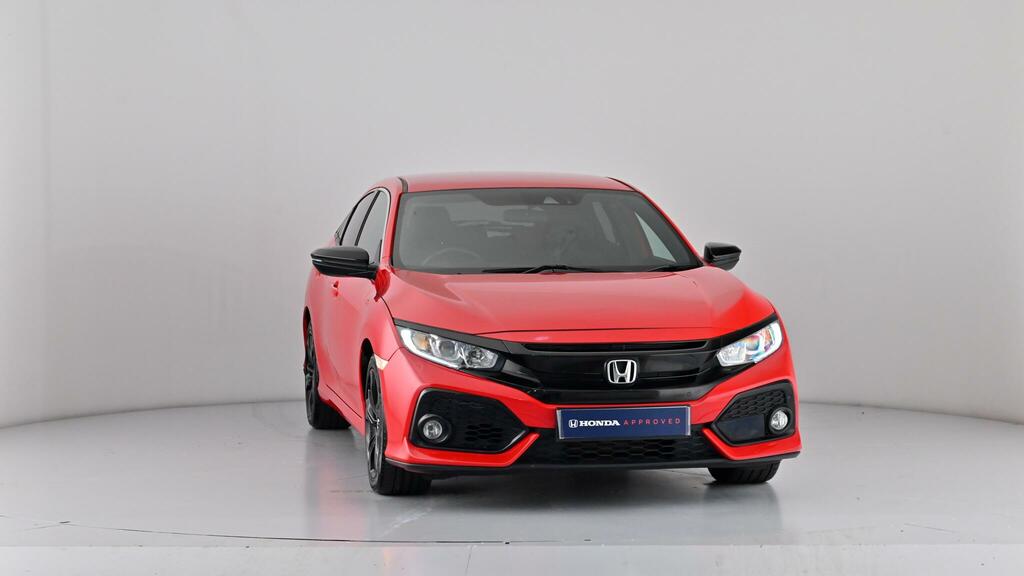 Honda Civic Hatchback Red #42