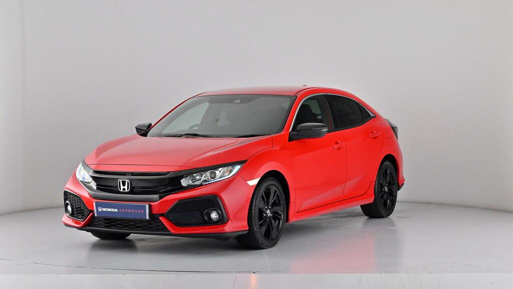 Honda Civic Hatchback Red #46