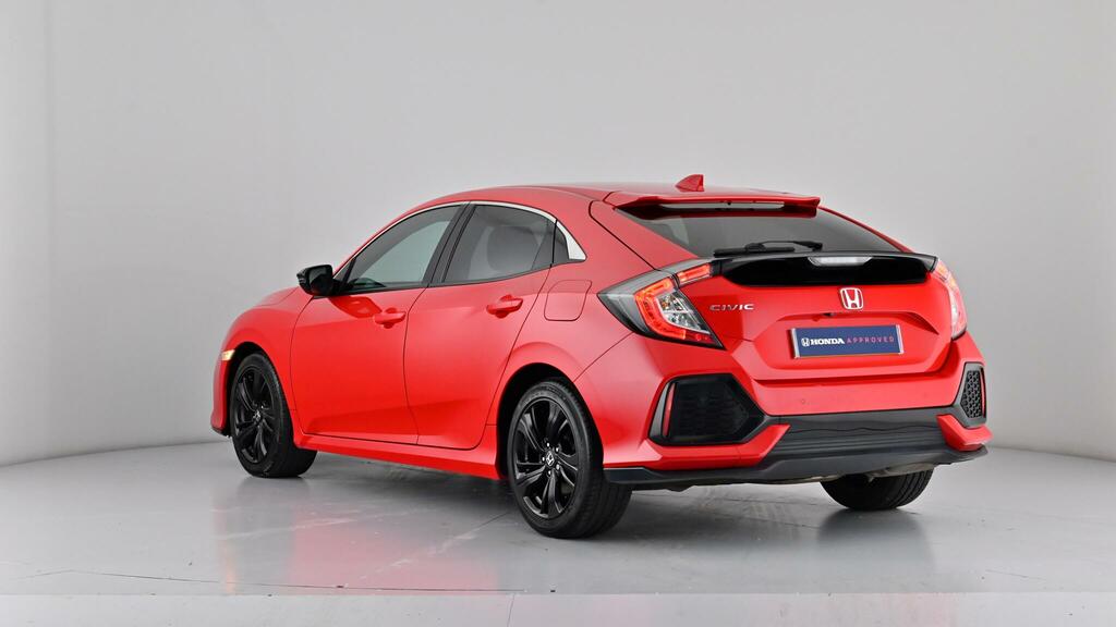 Honda Civic Hatchback Red #58