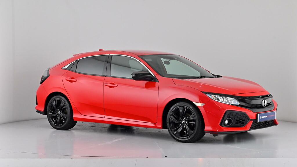 Honda Civic Hatchback Red #74