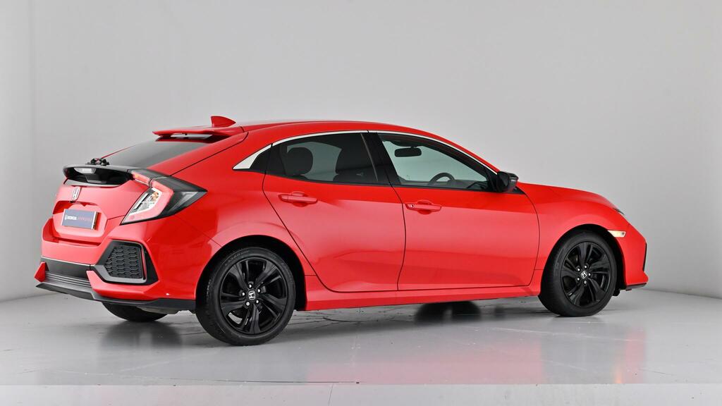 Honda Civic Hatchback Red #67
