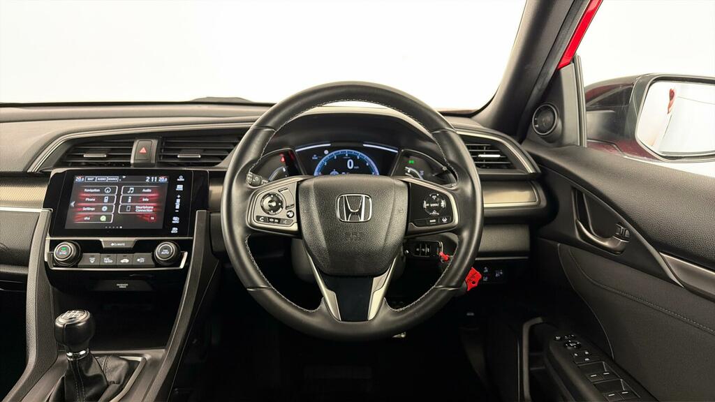 Honda Civic Hatchback Red #10
