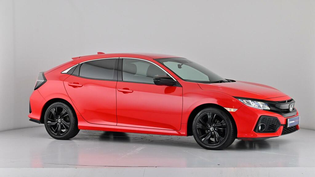 Honda Civic Hatchback Red #73