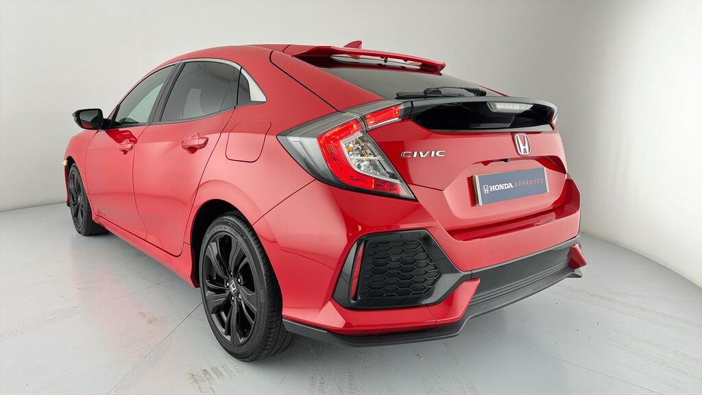 Honda Civic Hatchback Red #28