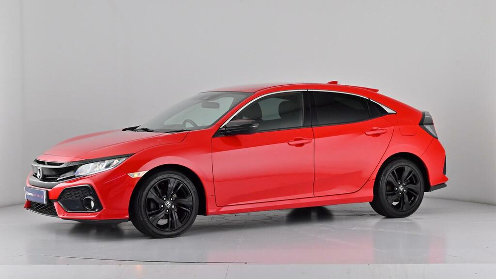 Honda Civic Hatchback Red #49