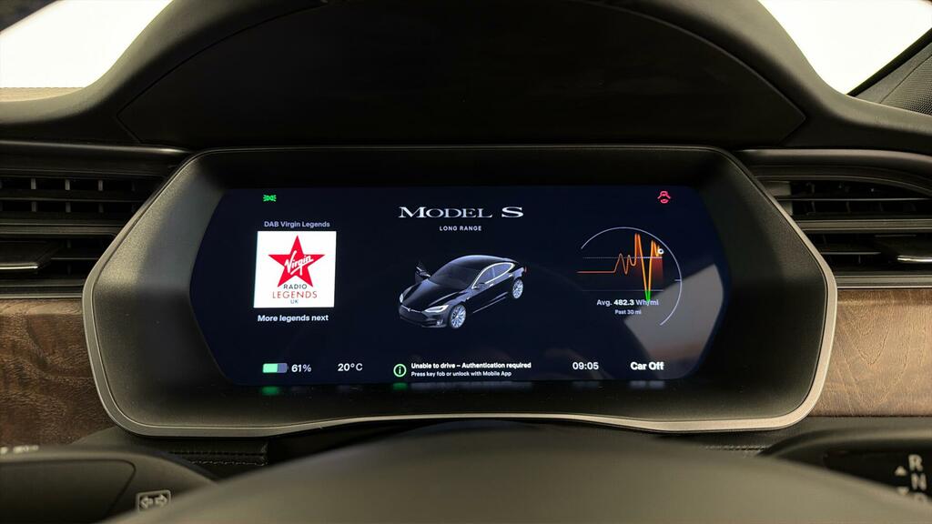 Tesla Model S Long Range, Enhanced Adaptive Air Suspe Red #16