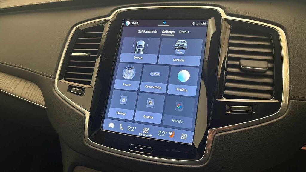 Volvo XC90 B6 Ultimate Awd Silver #23