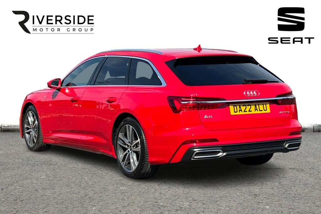 Audi A6 2.0 Tfsi 40 S Line S Tronic Euro 6 Ss DA22ALU Red #3