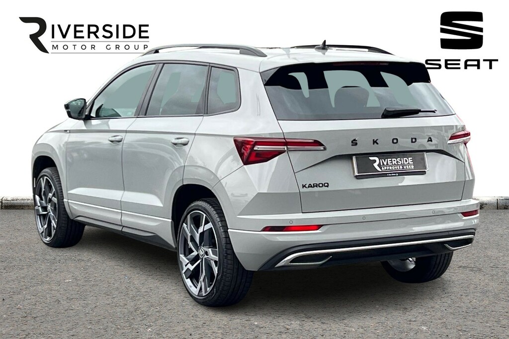Skoda Karoq 1.5 Tsi Act Sportline Dsg Euro 6 Ss YY24UMO Grey #3