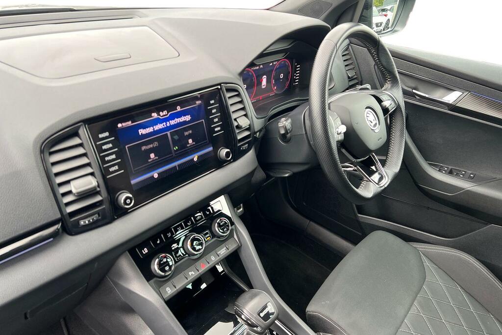 Skoda Karoq 1.5 Tsi Act Sportline Dsg Euro 6 Ss YY24UMO Grey #2