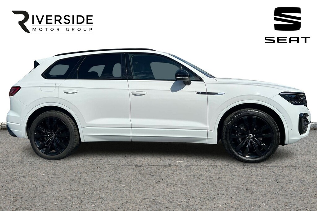 Volkswagen Touareg 3.0 Tdi V6 Black Edition Tiptronic 4Motion Euro 6 YF23DCV White #4