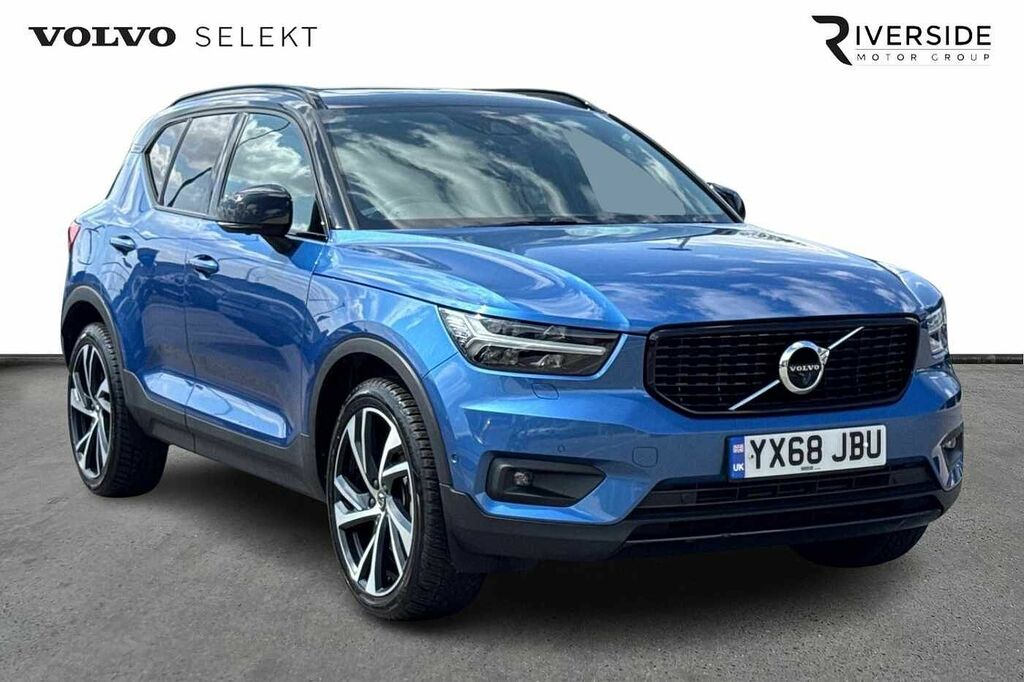 Volvo XC40 D4 Awd R-design YX68JBU Blue #2
