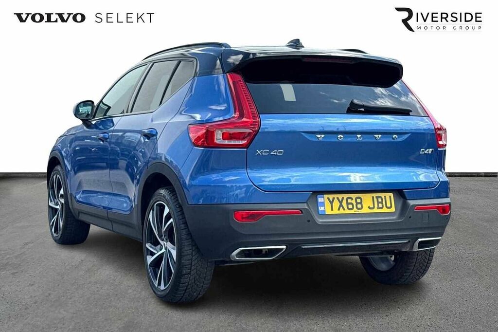 Volvo XC40 D4 Awd R-design YX68JBU Blue #5