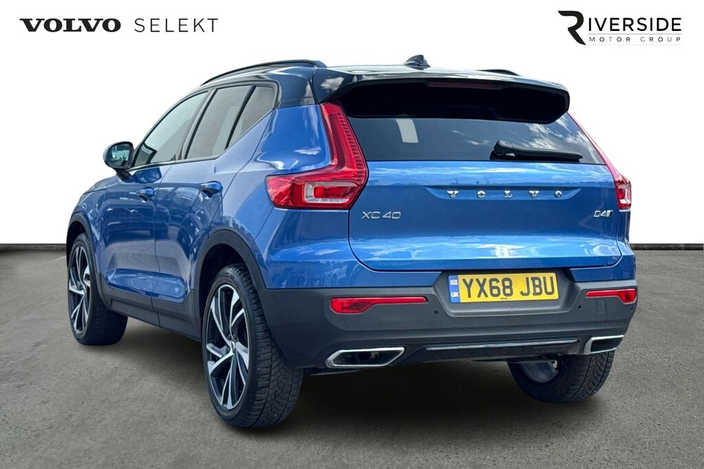 Volvo XC40 D4 Awd R-design YX68JBU Blue #6
