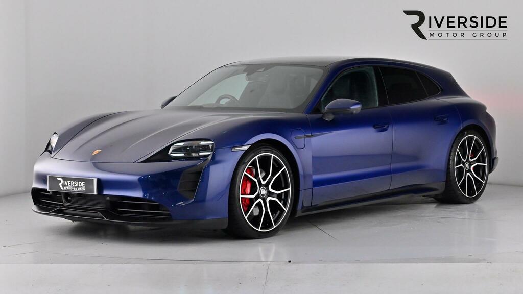 Porsche Taycan Performance Plus 93.4Kwh 4S Sport Turismo 4Wd Blue #6