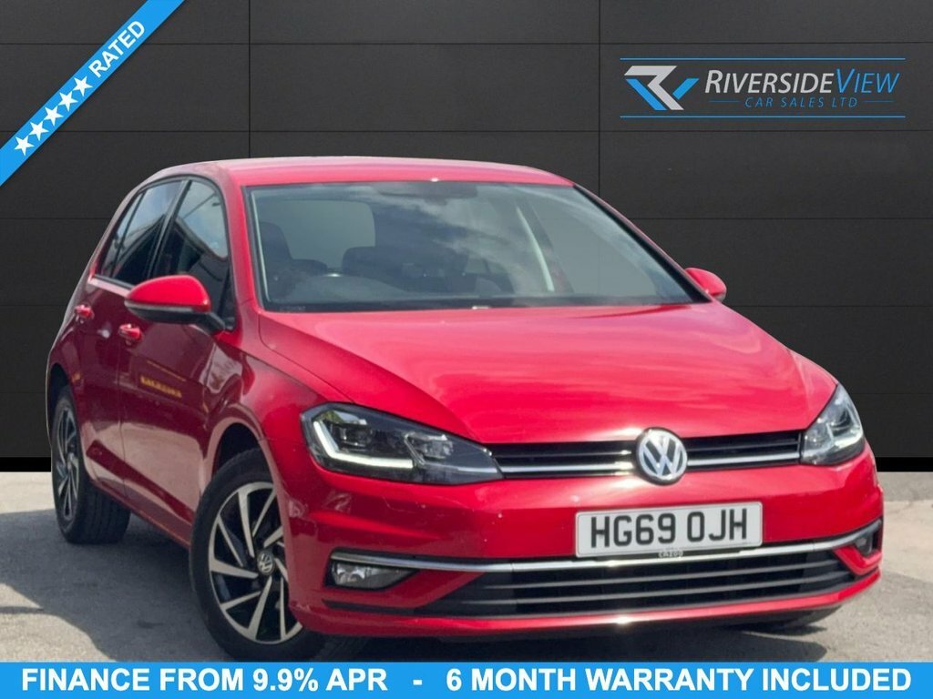 Volkswagen Golf 1.6L Match Edition HG69OJH Red