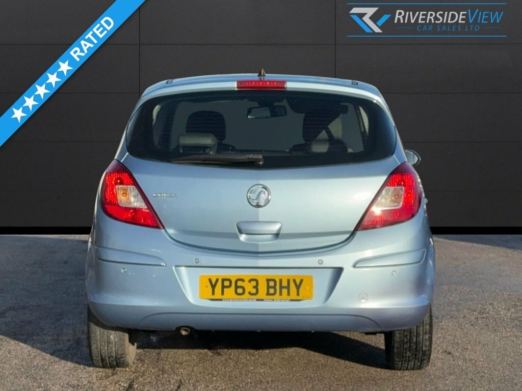 Vauxhall Corsa Hatchback YP63BHY Blue #5