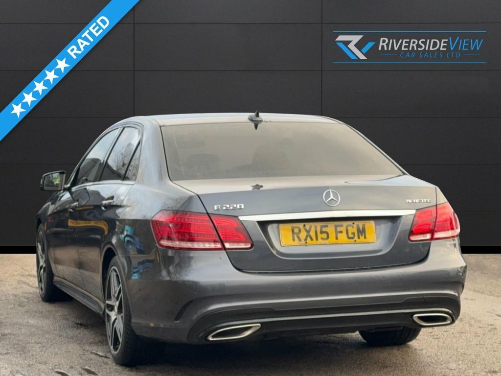 Mercedes-Benz E Class 2.1L Amg Night Edition Grey #4