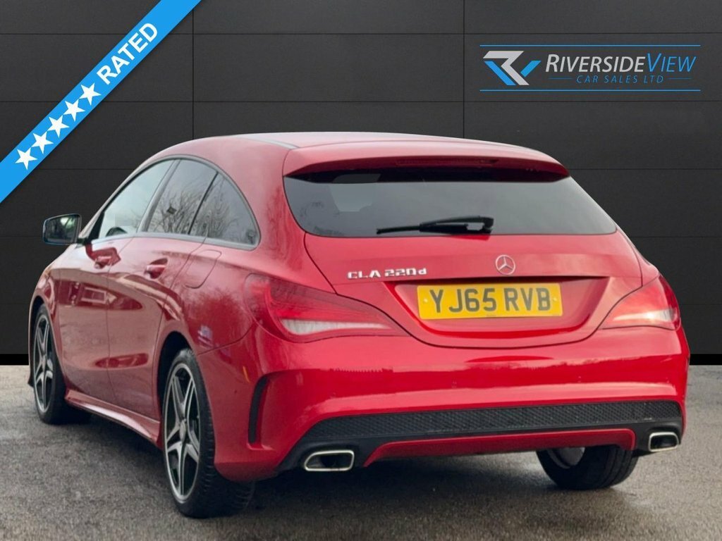Mercedes-Benz CLA Class 2.1L Amg Sport Red #4