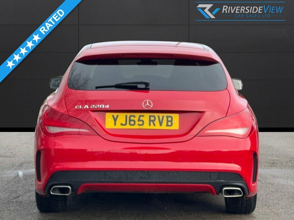 Mercedes-Benz CLA Class 2.1L Amg Sport Red #5