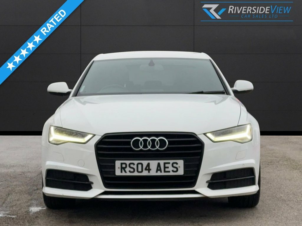 Audi A6 Saloon 2L Black Edition RS04AES White #3