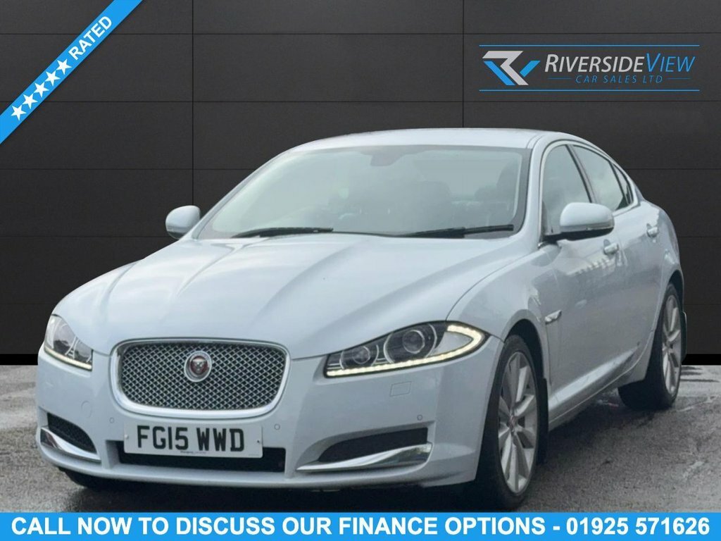 Jaguar XF 2.2L Portfolio FG15WWD White #2