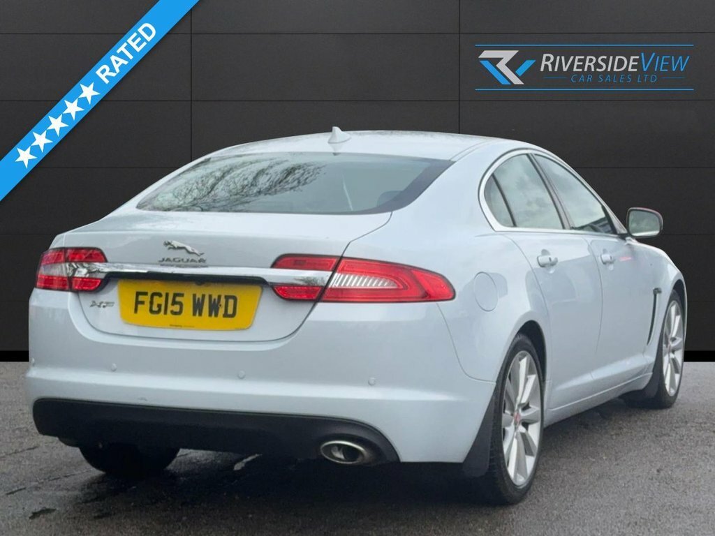 Jaguar XF 2.2L Portfolio FG15WWD White #4