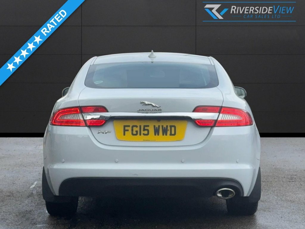 Jaguar XF 2.2L Portfolio FG15WWD White #5