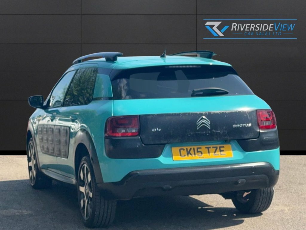 Citroen C4 Cactus Hatchback Blue #6