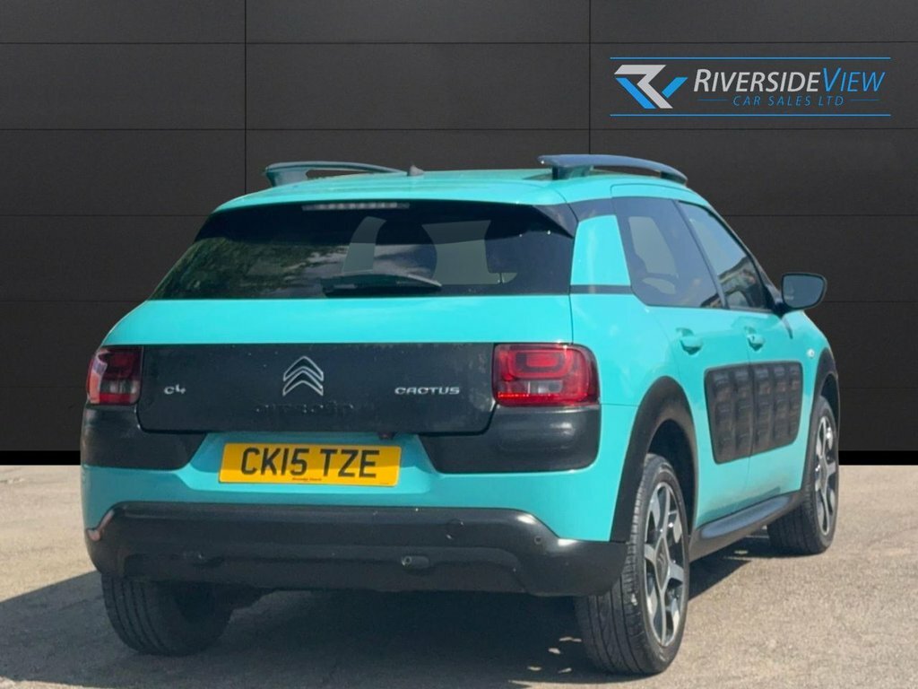 Citroen C4 Cactus Hatchback Blue #4