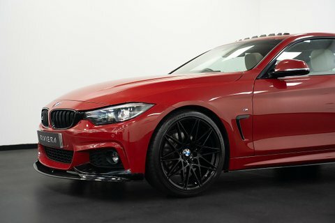 BMW 4 Series Xdrive M Sport Convertible White #24