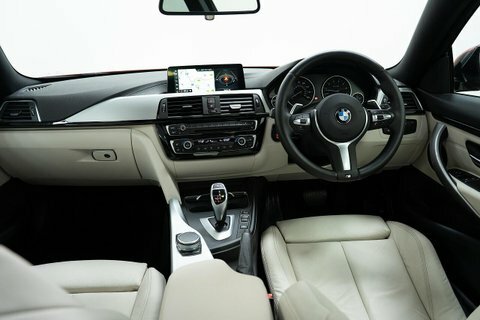 BMW 4 Series Xdrive M Sport Convertible White #13