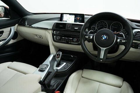BMW 4 Series Xdrive M Sport Convertible White #12