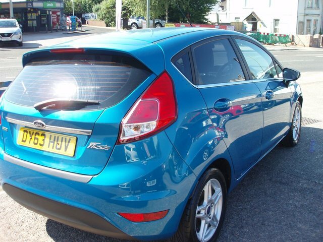 Ford Fiesta 1.0T Ecoboost Zetec Hatchback Blue #6