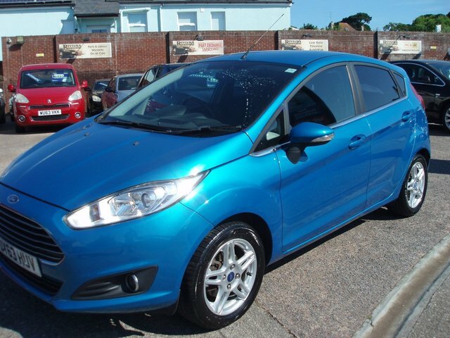 Ford Fiesta 1.0T Ecoboost Zetec Hatchback Blue #4