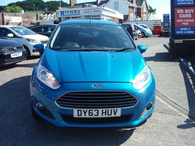 Ford Fiesta 1.0T Ecoboost Zetec Hatchback Blue #2