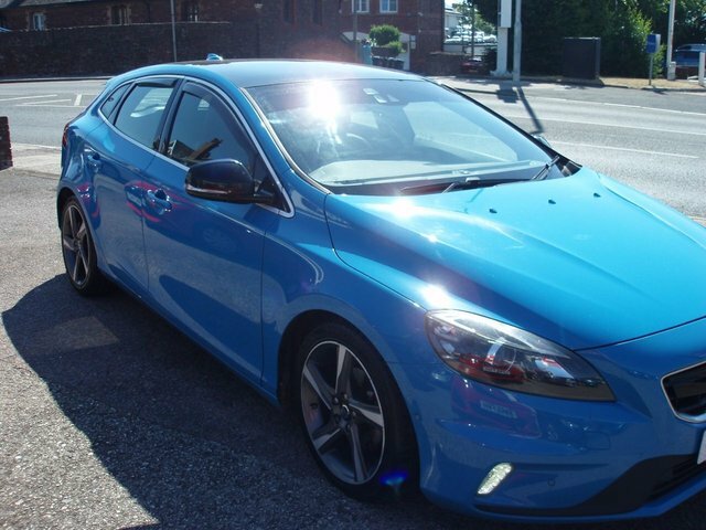 Volvo V40 1.6 D2 R-design Lux Blue #5