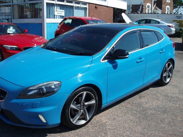 Volvo V40 1.6 D2 R-design Lux Blue #4