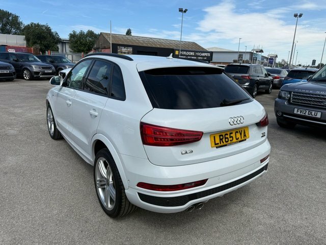 Audi Q3 Tdi S Line Plus White #4