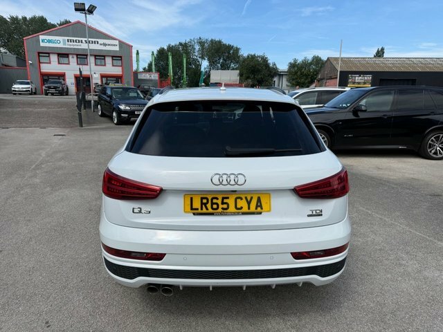 Audi Q3 Tdi S Line Plus White #6