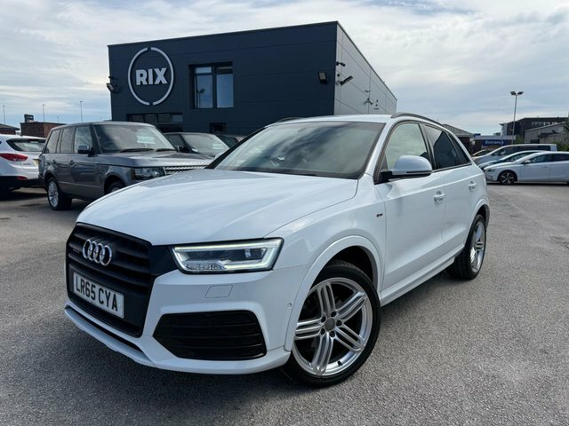 Audi Q3 Tdi S Line Plus White #2