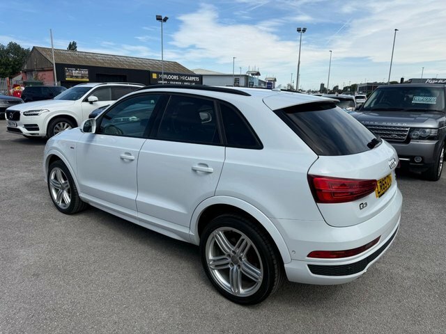 Audi Q3 Tdi S Line Plus White #5