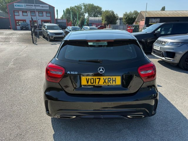 Mercedes-Benz A Class A160 Amg Line Hatchback VO17XRH Black #6