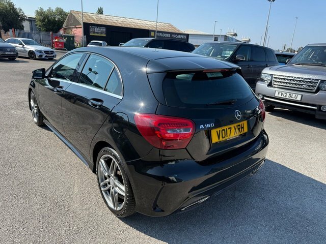 Mercedes-Benz A Class A160 Amg Line Hatchback VO17XRH Black #5