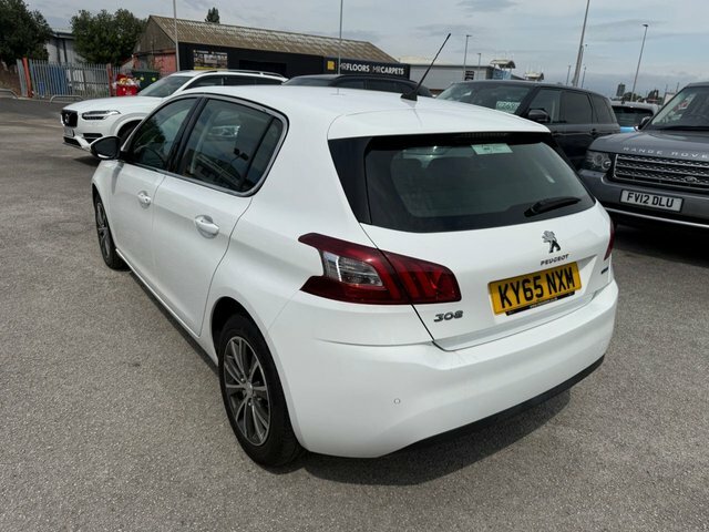 Peugeot 308 Bluehdi Allure Hatchback White #6