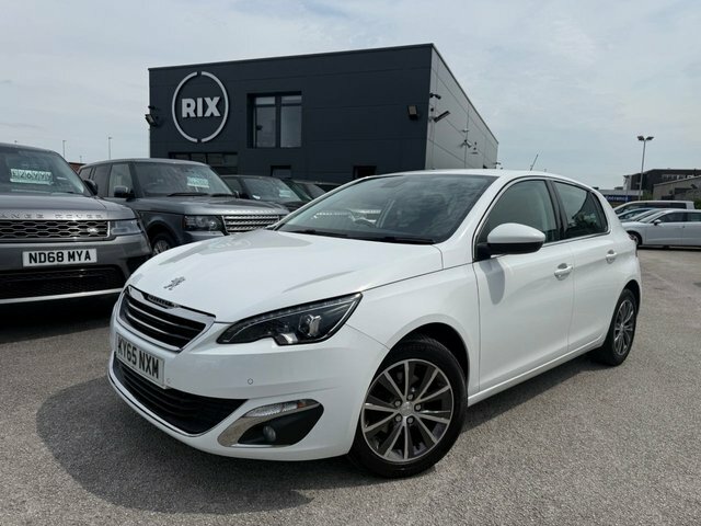 Peugeot 308 Bluehdi Allure Hatchback White #3